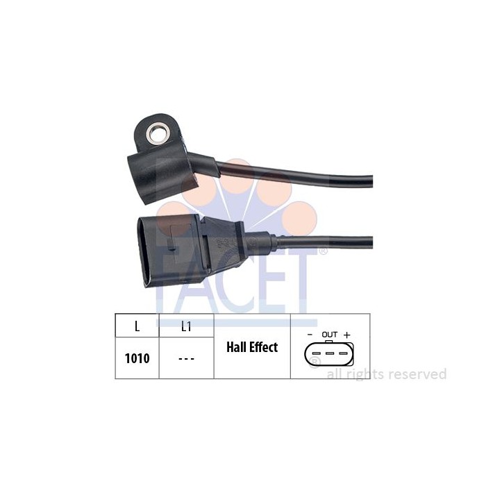 FACET Made in Italy - Sensor, Nockenwellenposition 9.0565