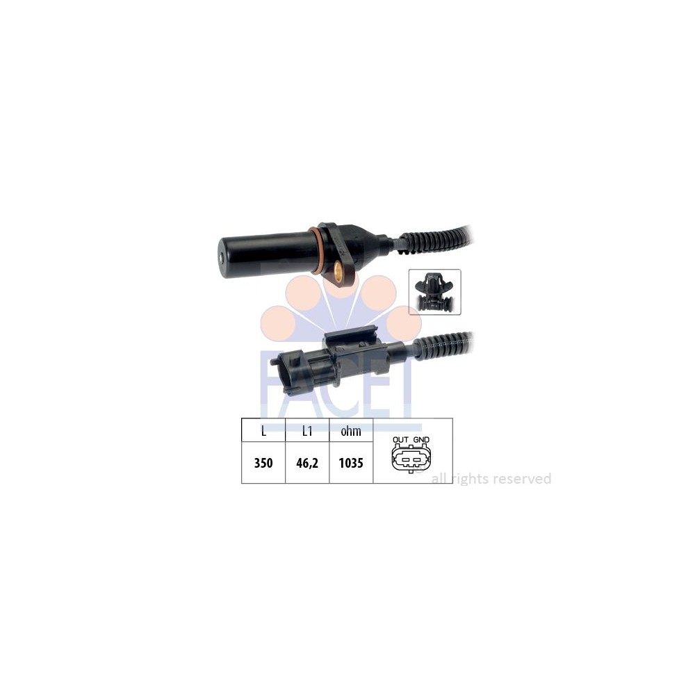 FACET Made in Italy - Impulsgeber, Kurbelwelle 9.0571