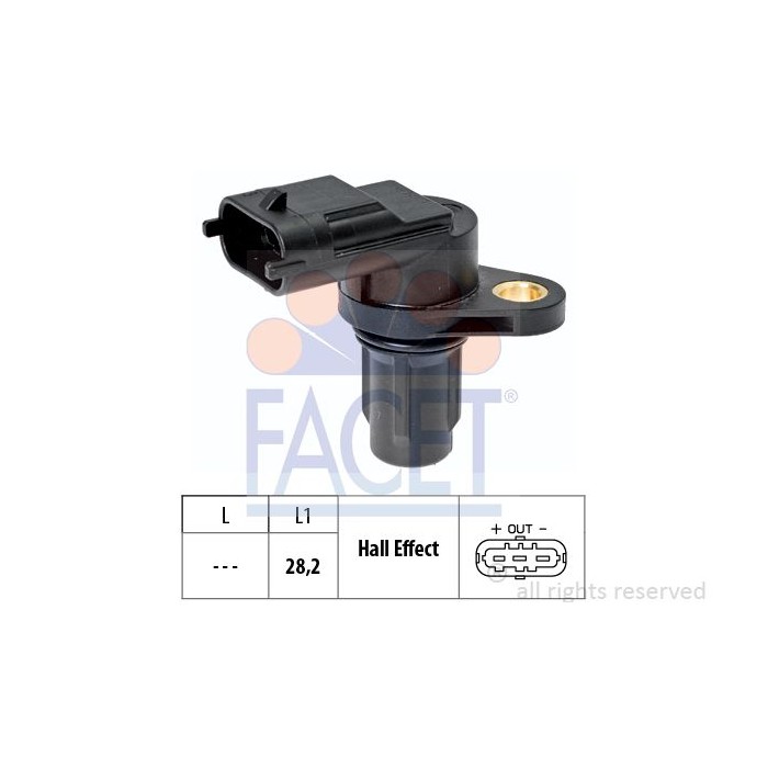 FACET Made in Italy - Sensor, Nockenwellenposition 9.0573