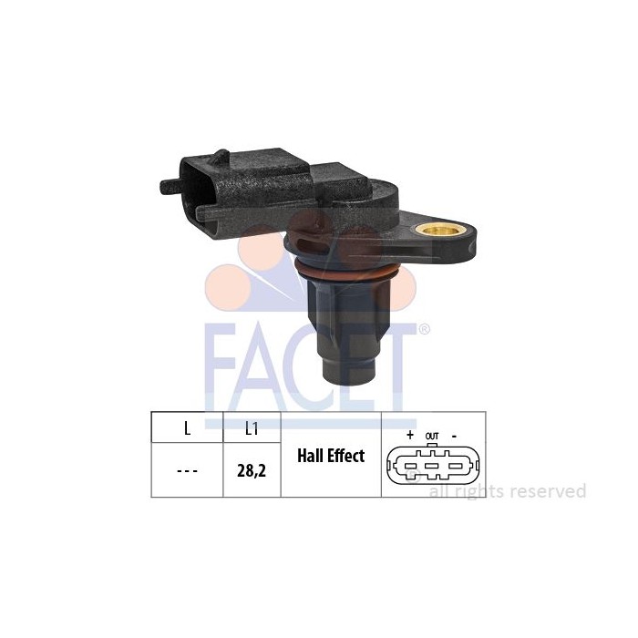 FACET Made in Italy - Sensor, Nockenwellenposition 9.0700