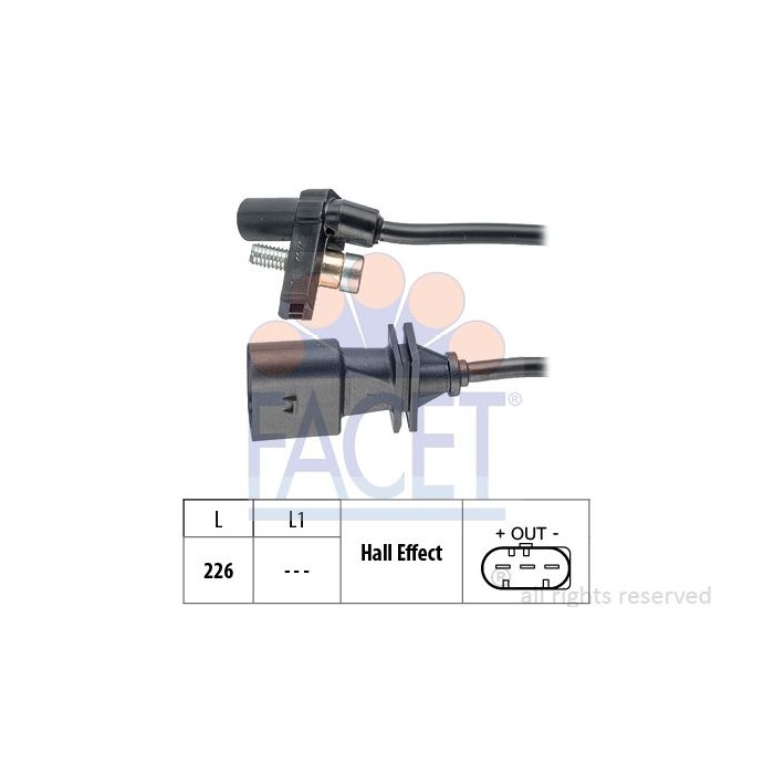 FACET Made in Italy - Impulsgeber, Kurbelwelle 9.0759