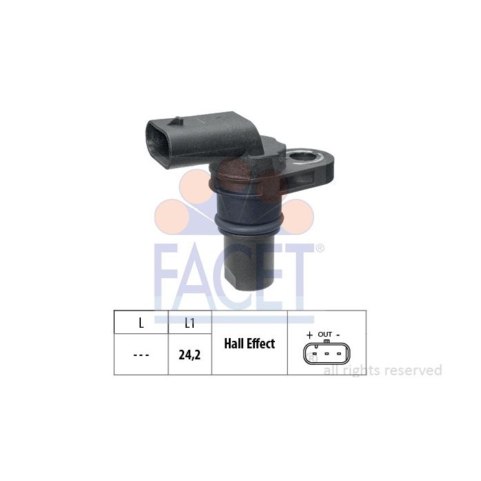 FACET Made in Italy - Sensor, Nockenwellenposition 9.0793