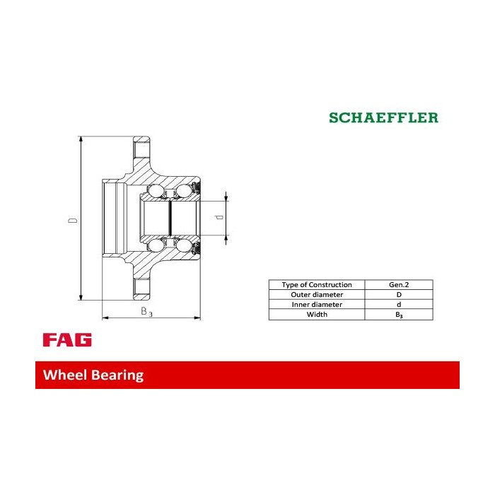 FAG Radlagersatz 713610940