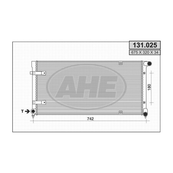 AHE Kühler, Motorkühlung 131.025