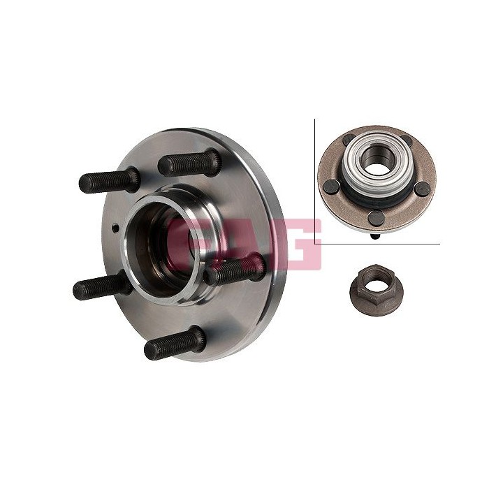 FAG Radlagersatz 713660090