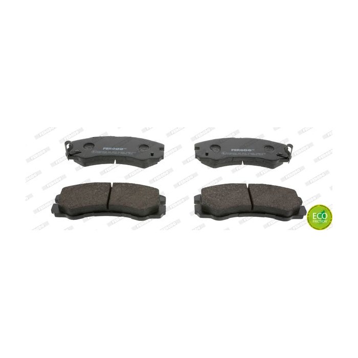 FERODO PREMIER ECO FRICTION Bremsbelagsatz, Scheibenbremse FDB1015