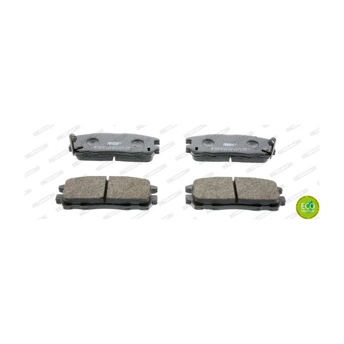 FERODO PREMIER ECO FRICTION Bremsbelagsatz, Scheibenbremse FDB1017