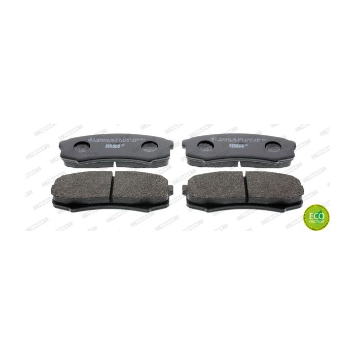 FERODO PREMIER ECO FRICTION Bremsbelagsatz, Scheibenbremse FDB1021