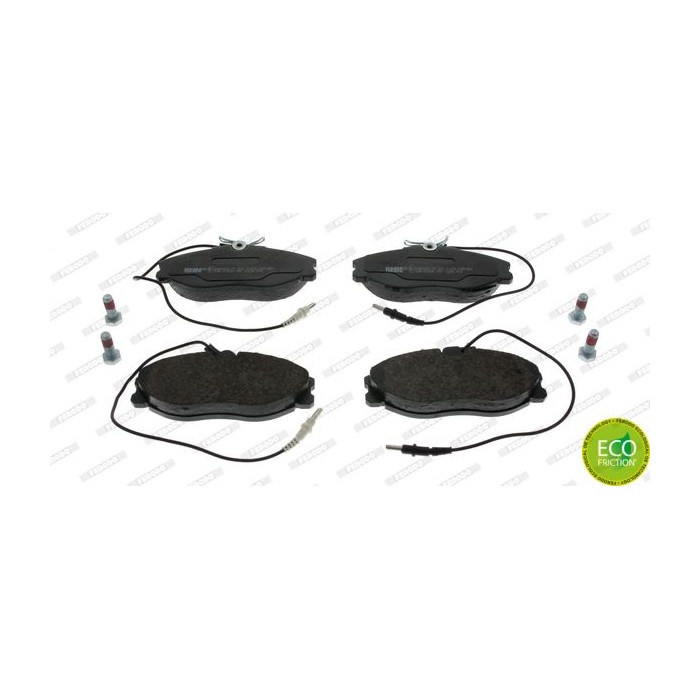 FERODO PREMIER ECO FRICTION Bremsbelagsatz, Scheibenbremse FDB1063