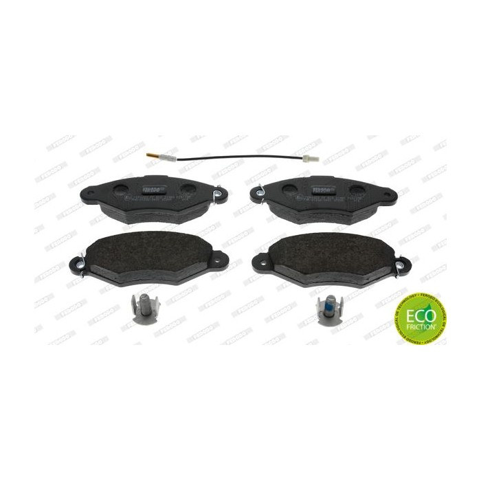 FERODO PREMIER ECO FRICTION Bremsbelagsatz, Scheibenbremse FDB1135