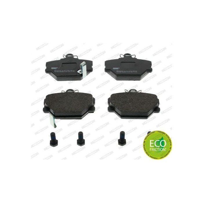 FERODO PREMIER ECO FRICTION Bremsbelagsatz, Scheibenbremse FDB1162