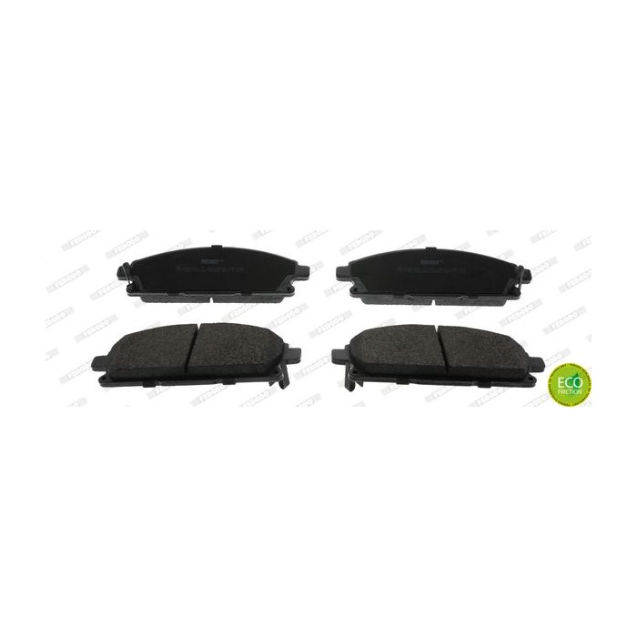 FERODO PREMIER ECO FRICTION Bremsbelagsatz, Scheibenbremse FDB1263