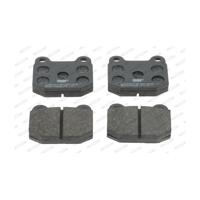 FERODO PREMIER ECO FRICTION Bremsbelagsatz, Scheibenbremse FDB1282