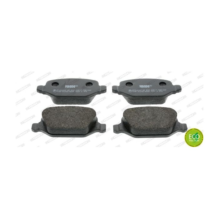 FERODO PREMIER ECO FRICTION Bremsbelagsatz, Scheibenbremse FDB1349