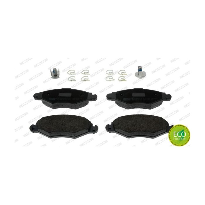 FERODO PREMIER ECO FRICTION Bremsbelagsatz, Scheibenbremse FDB1378