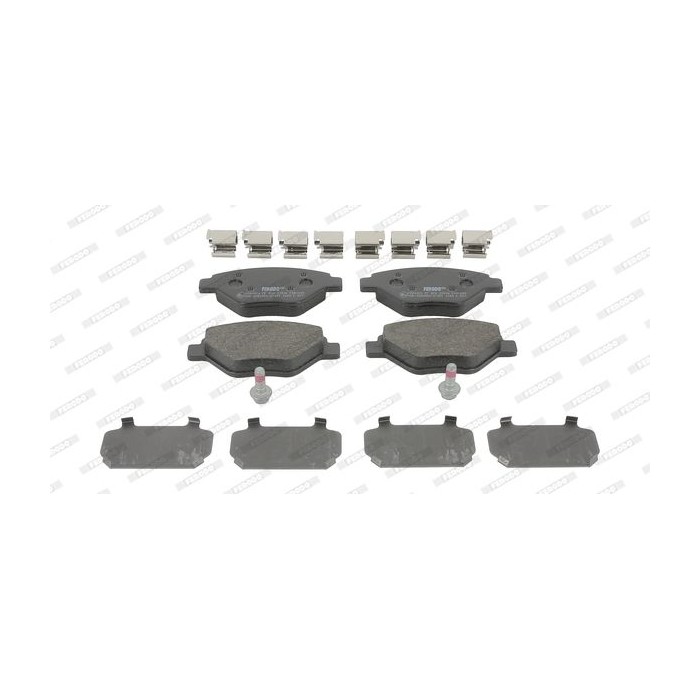 FERODO PREMIER Bremsbelagsatz, Scheibenbremse FDB1409