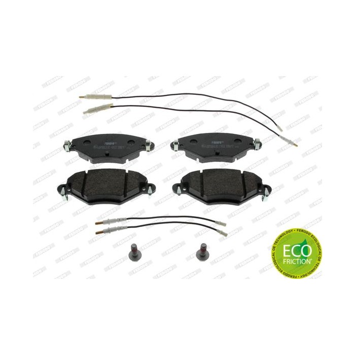 FERODO PREMIER ECO FRICTION Bremsbelagsatz, Scheibenbremse FDB1411