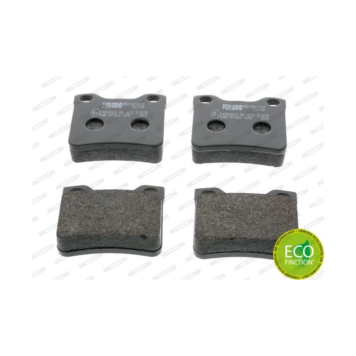FERODO PREMIER ECO FRICTION Bremsbelagsatz, Scheibenbremse FDB1415