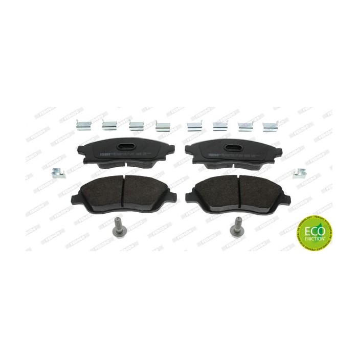 FERODO PREMIER ECO FRICTION Bremsbelagsatz, Scheibenbremse FDB1424