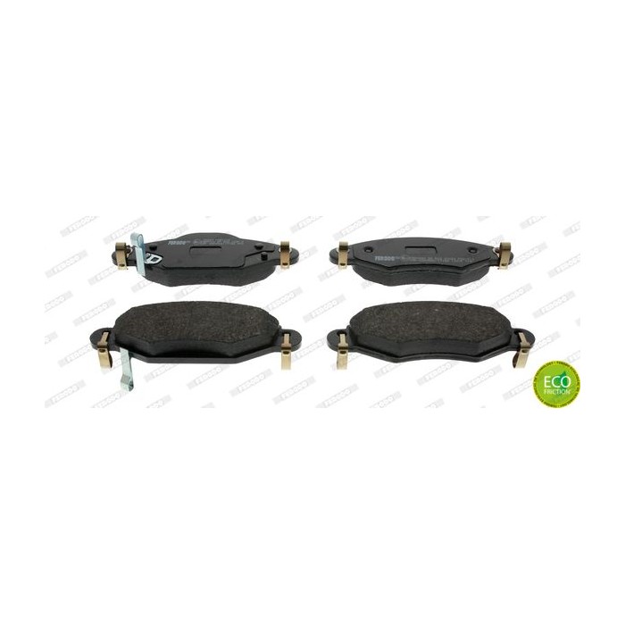 FERODO PREMIER ECO FRICTION Bremsbelagsatz, Scheibenbremse FDB1513