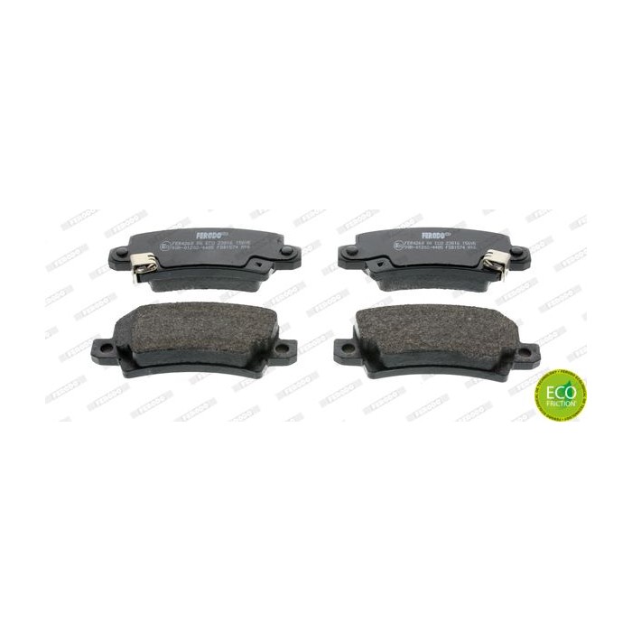 FERODO PREMIER ECO FRICTION Bremsbelagsatz, Scheibenbremse FDB1574