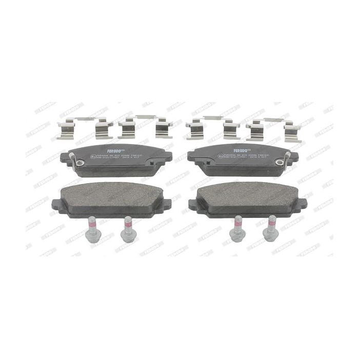 FERODO PREMIER ECO FRICTION Bremsbelagsatz, Scheibenbremse FDB1601