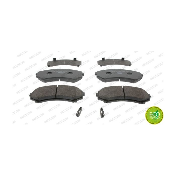 FERODO PREMIER ECO FRICTION Bremsbelagsatz, Scheibenbremse FDB1603