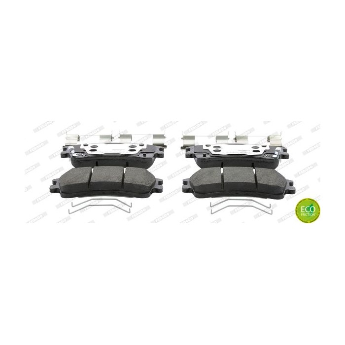 FERODO PREMIER ECO FRICTION Bremsbelagsatz, Scheibenbremse FDB1619