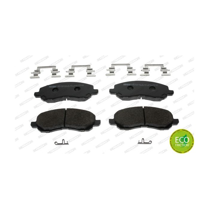 FERODO PREMIER ECO FRICTION Bremsbelagsatz, Scheibenbremse FDB1621