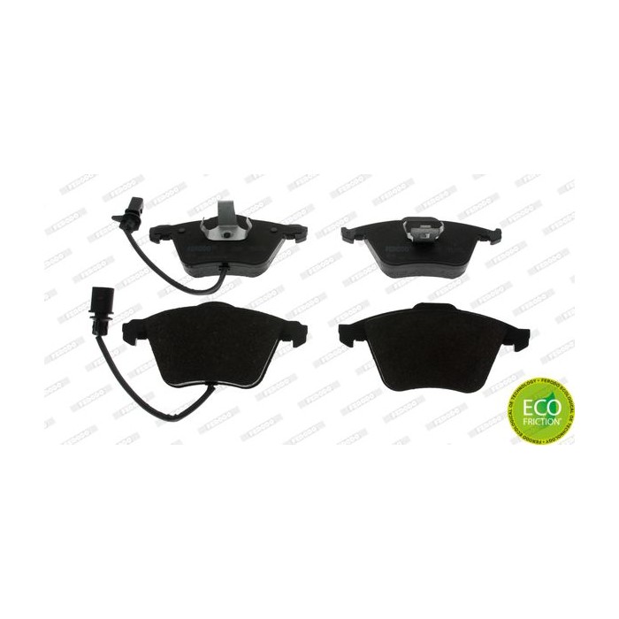 FERODO PREMIER ECO FRICTION Bremsbelagsatz, Scheibenbremse FDB1629