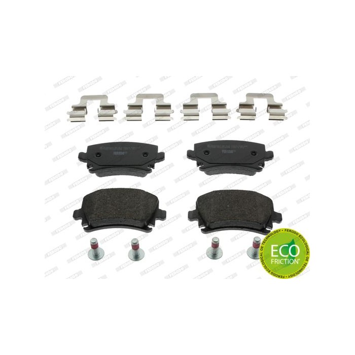 FERODO PREMIER ECO FRICTION Bremsbelagsatz, Scheibenbremse FDB1636