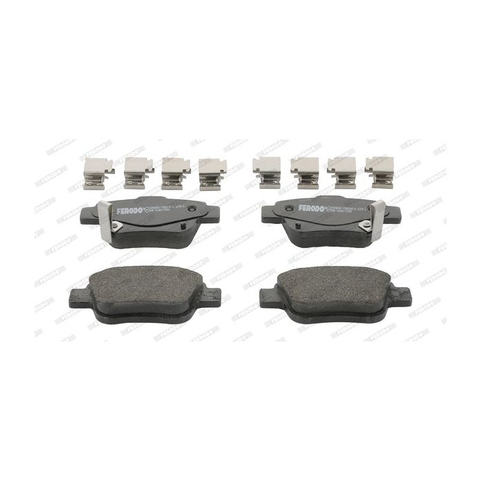 FERODO PREMIER ECO FRICTION Bremsbelagsatz, Scheibenbremse FDB1649