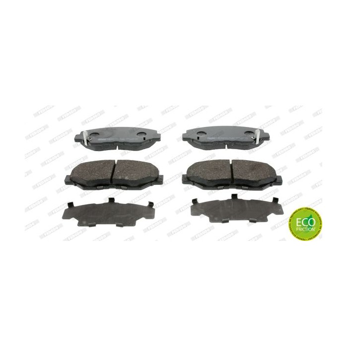 FERODO PREMIER ECO FRICTION Bremsbelagsatz, Scheibenbremse FDB1658