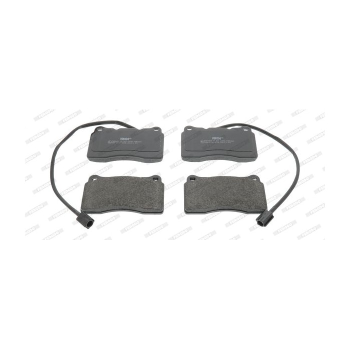 FERODO PREMIER ECO FRICTION Bremsbelagsatz, Scheibenbremse FDB1663