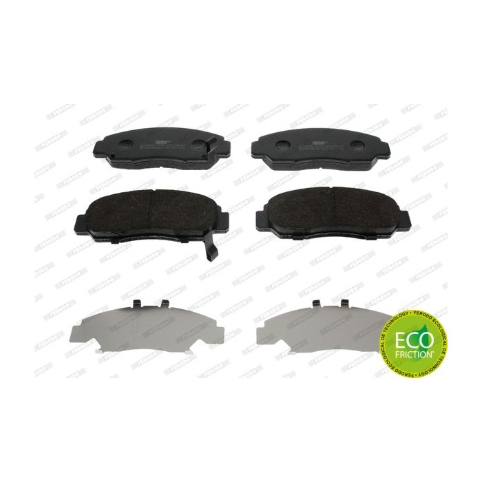 FERODO PREMIER ECO FRICTION Bremsbelagsatz, Scheibenbremse FDB1669