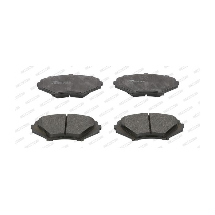 FERODO PREMIER Bremsbelagsatz, Scheibenbremse FDB1758