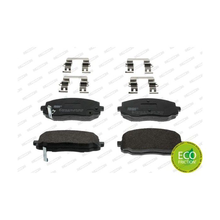 FERODO PREMIER ECO FRICTION Bremsbelagsatz, Scheibenbremse FDB1783
