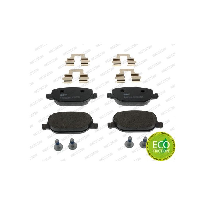 FERODO PREMIER ECO FRICTION Bremsbelagsatz, Scheibenbremse FDB1796