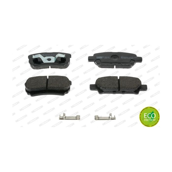 FERODO PREMIER ECO FRICTION Bremsbelagsatz, Scheibenbremse FDB1839