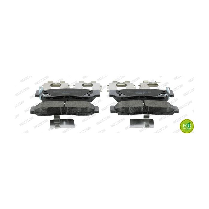 FERODO PREMIER ECO FRICTION Bremsbelagsatz, Scheibenbremse FDB1910