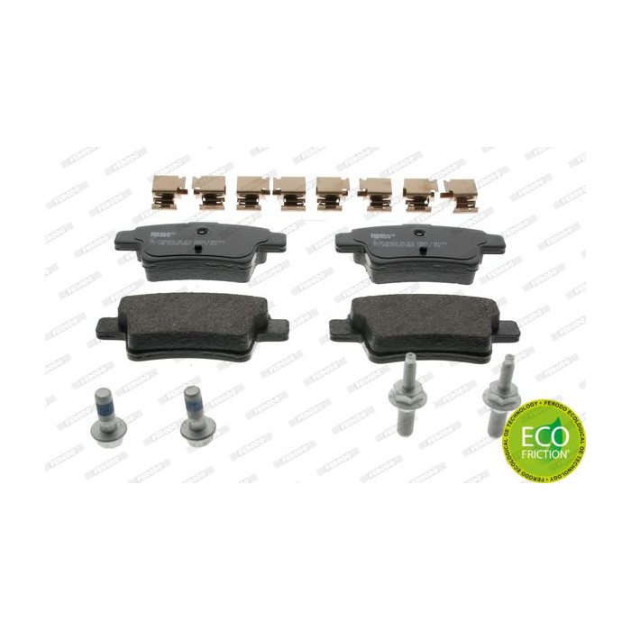 FERODO PREMIER ECO FRICTION Bremsbelagsatz, Scheibenbremse FDB1973