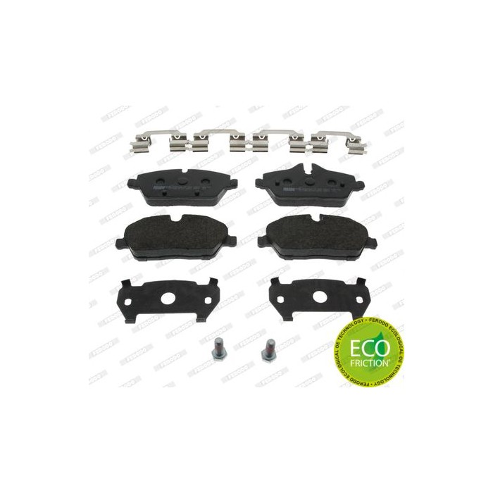FERODO PREMIER ECO FRICTION Bremsbelagsatz, Scheibenbremse FDB1974