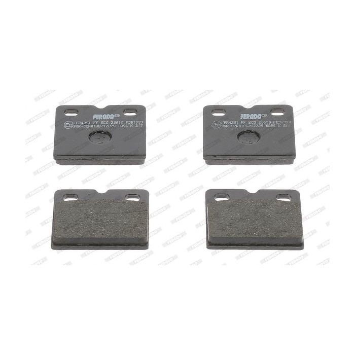 FERODO PREMIER ECO FRICTION Bremsbelagsatz, Scheibenbremse FDB1983