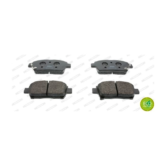 FERODO PREMIER ECO FRICTION Bremsbelagsatz, Scheibenbremse FDB1985