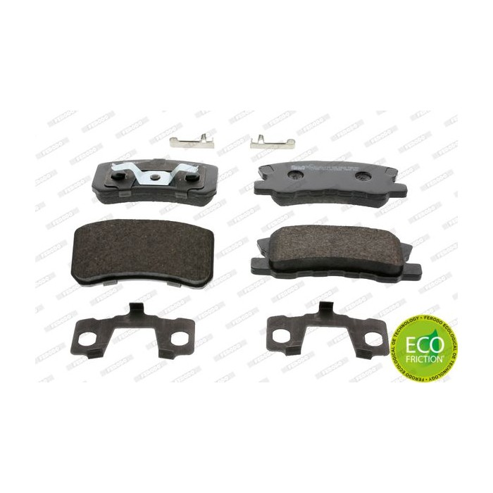 FERODO PREMIER ECO FRICTION Bremsbelagsatz, Scheibenbremse FDB1992