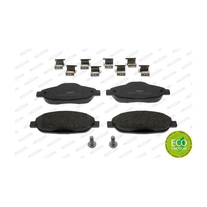 FERODO PREMIER ECO FRICTION Bremsbelagsatz, Scheibenbremse FDB4003