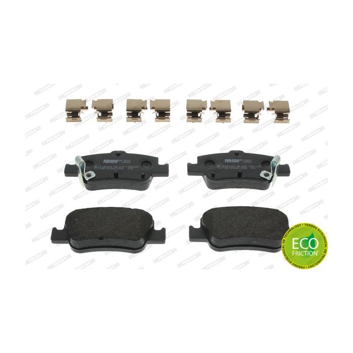FERODO PREMIER ECO FRICTION Bremsbelagsatz, Scheibenbremse FDB4048