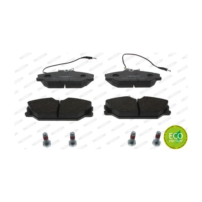 FERODO PREMIER ECO FRICTION Bremsbelagsatz, Scheibenbremse FDB406