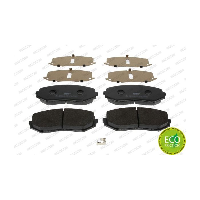 FERODO PREMIER ECO FRICTION Bremsbelagsatz, Scheibenbremse FDB4060