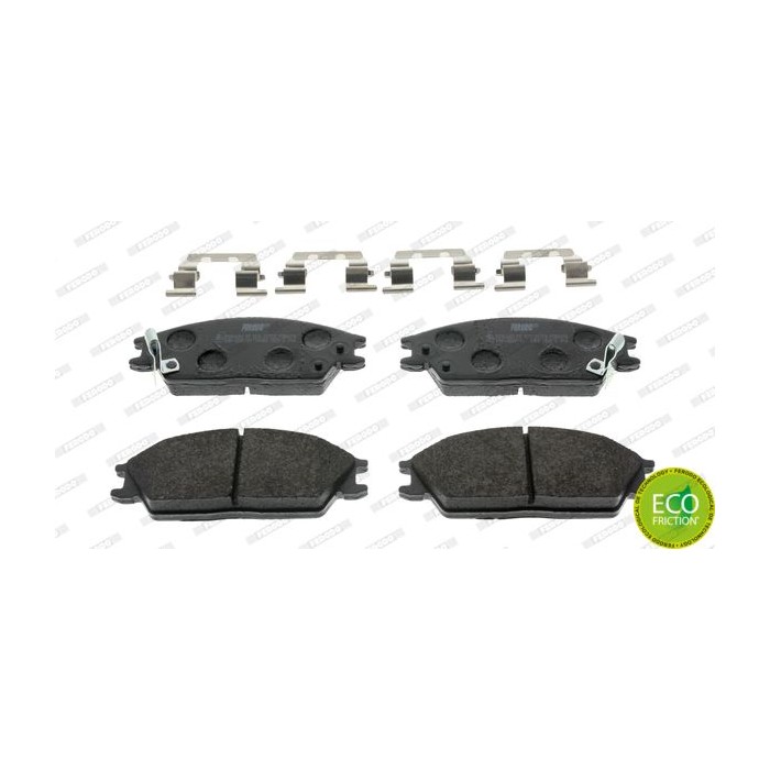 FERODO PREMIER ECO FRICTION Bremsbelagsatz, Scheibenbremse FDB4076